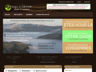 guide web des professionnels du tourisme dans les Vosges