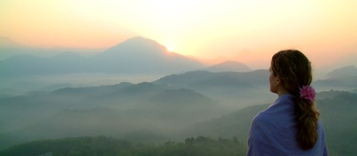 sun rising meditation