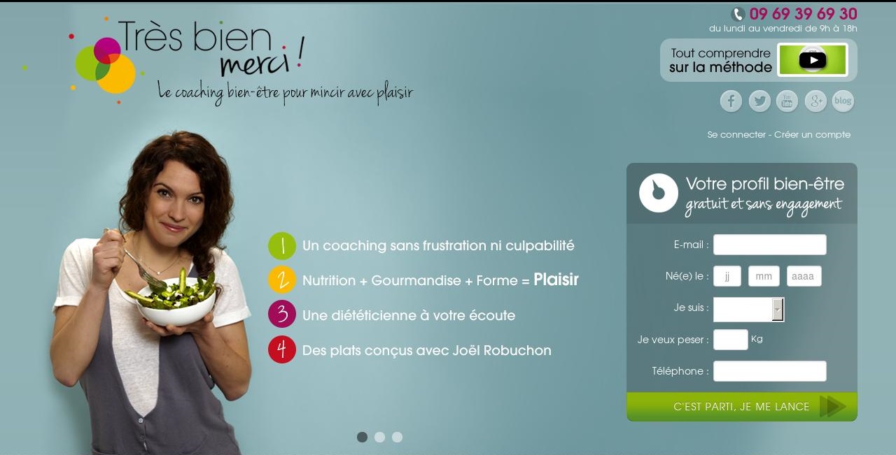 Très Bien Merci : le coaching minceur en ligne
