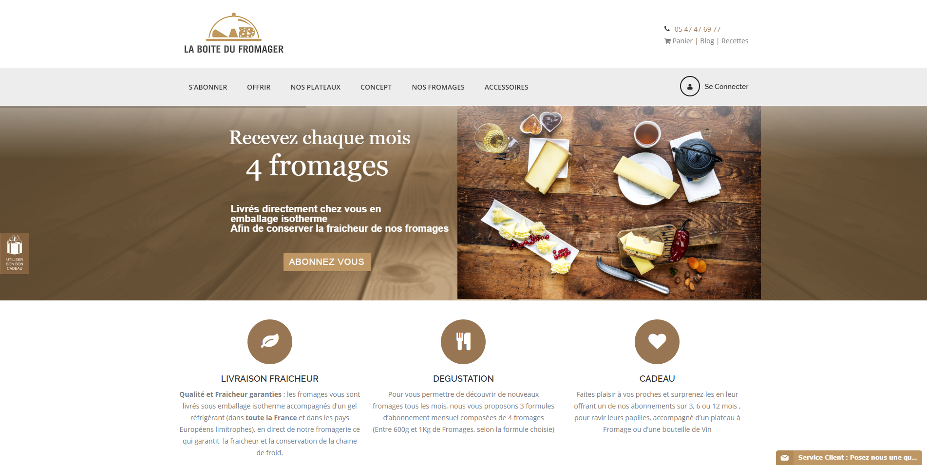 la boite du fromager