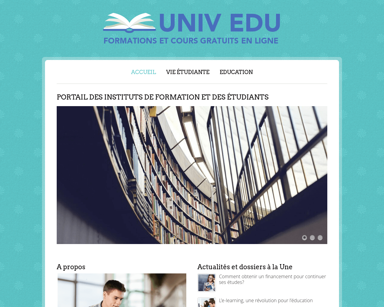 Univ-edu : Toutes les informations de la vie étudiante en un seul clic