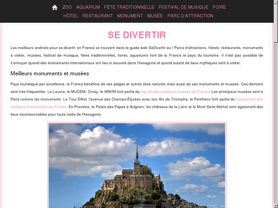 Sedivertir : trouver tous les meilleurs endroits pour s'amuser