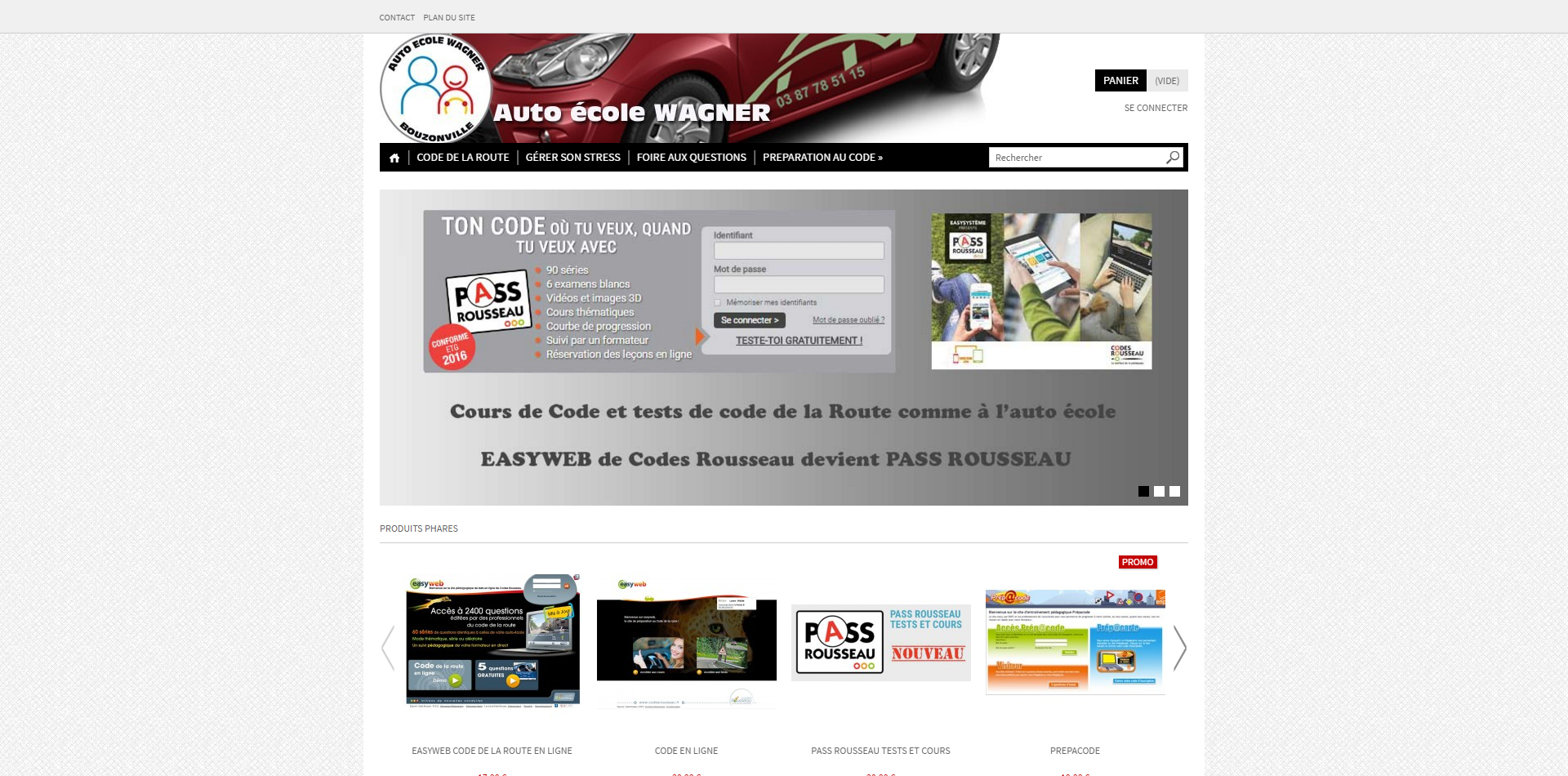 Prepration-code.fr : entraînement au code de la route