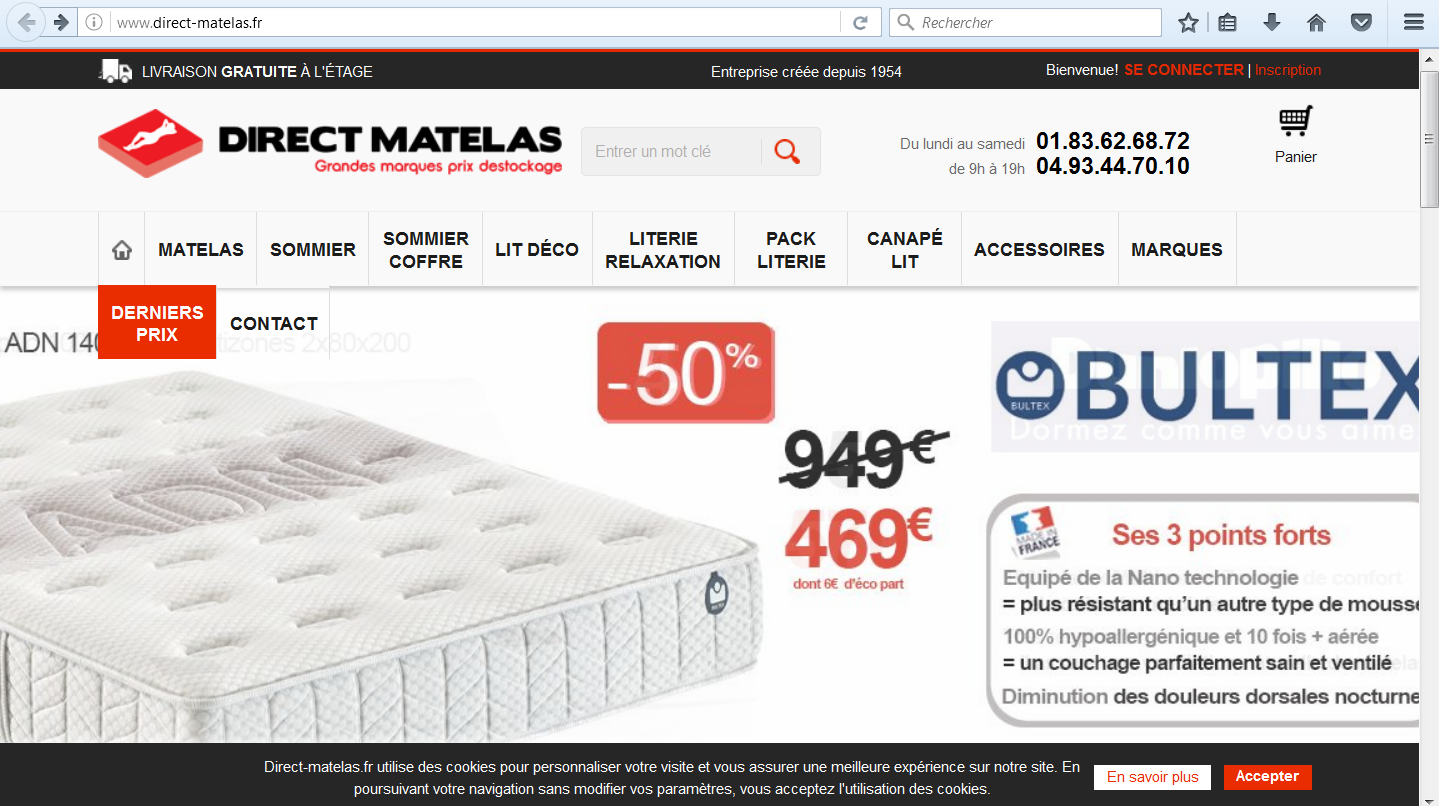 Direct-Matelas