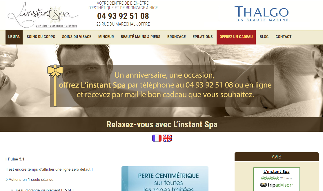 Instant Spa Nice
