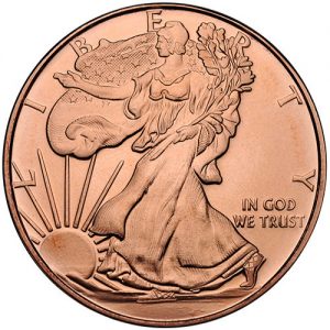 pièce de monnaie en cuivre