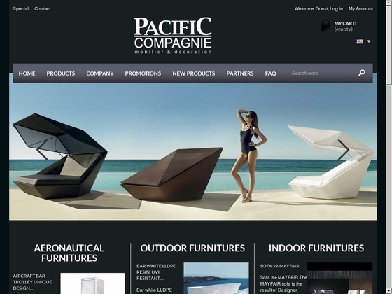 boutique en ligne mobiliers haut de gamme