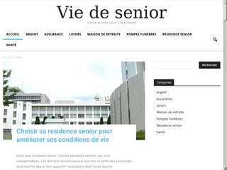 Vie de senior