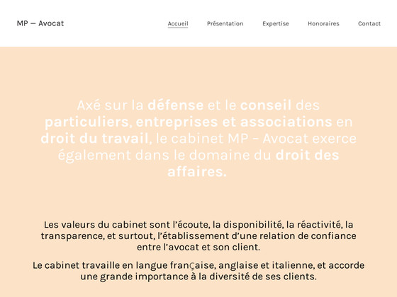 MP-Avocat : Cabinet d'avocat spécialisé en droit du travail