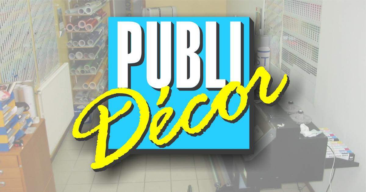 Publidecor : entreprise de plv et signalétique sur mesure