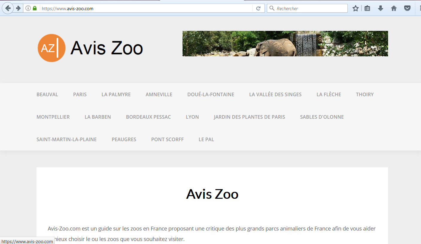Avis Zoo : le guide des zoos de France