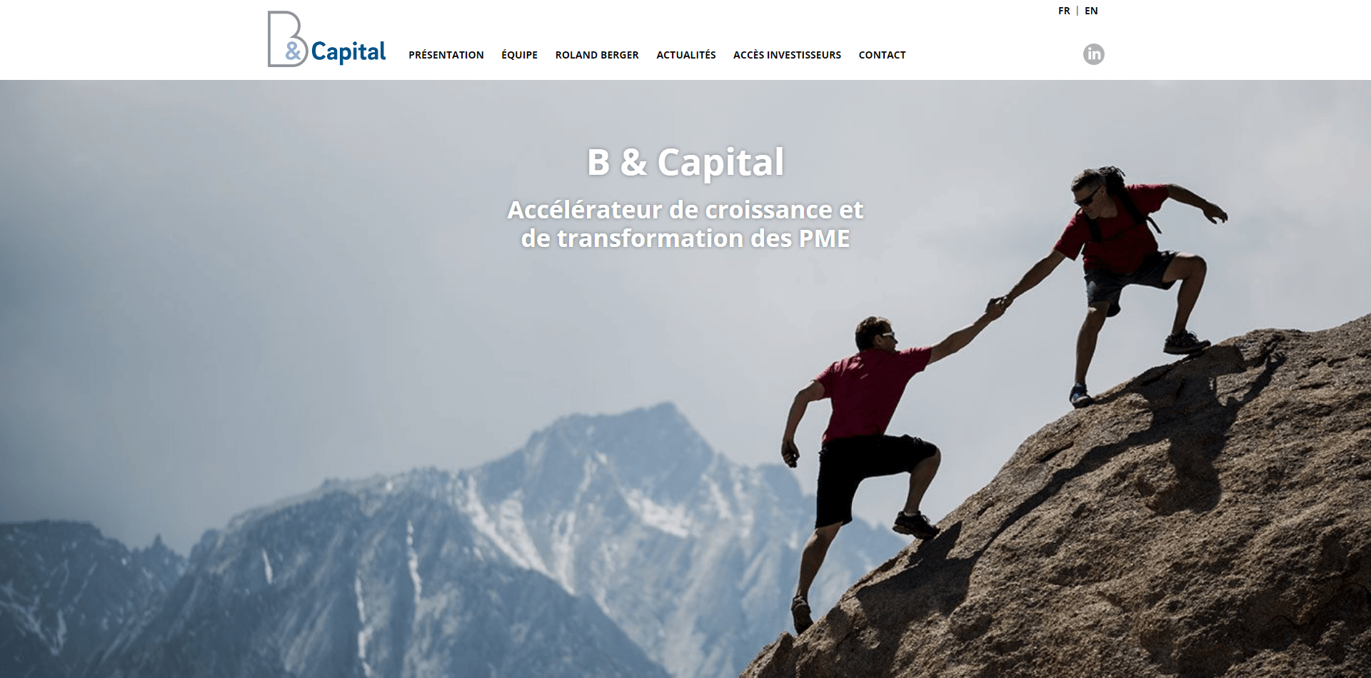 B & Capital Accélérateur de croissance et de transformation des PME