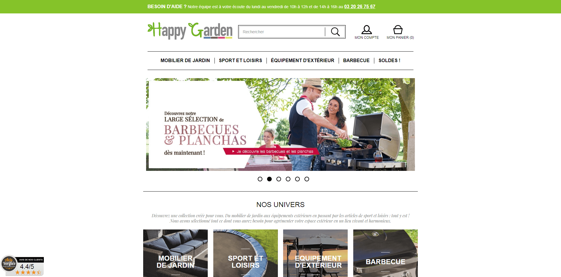 Happy Garden: Salon de jardin résine, Trampoline, spa gonflable