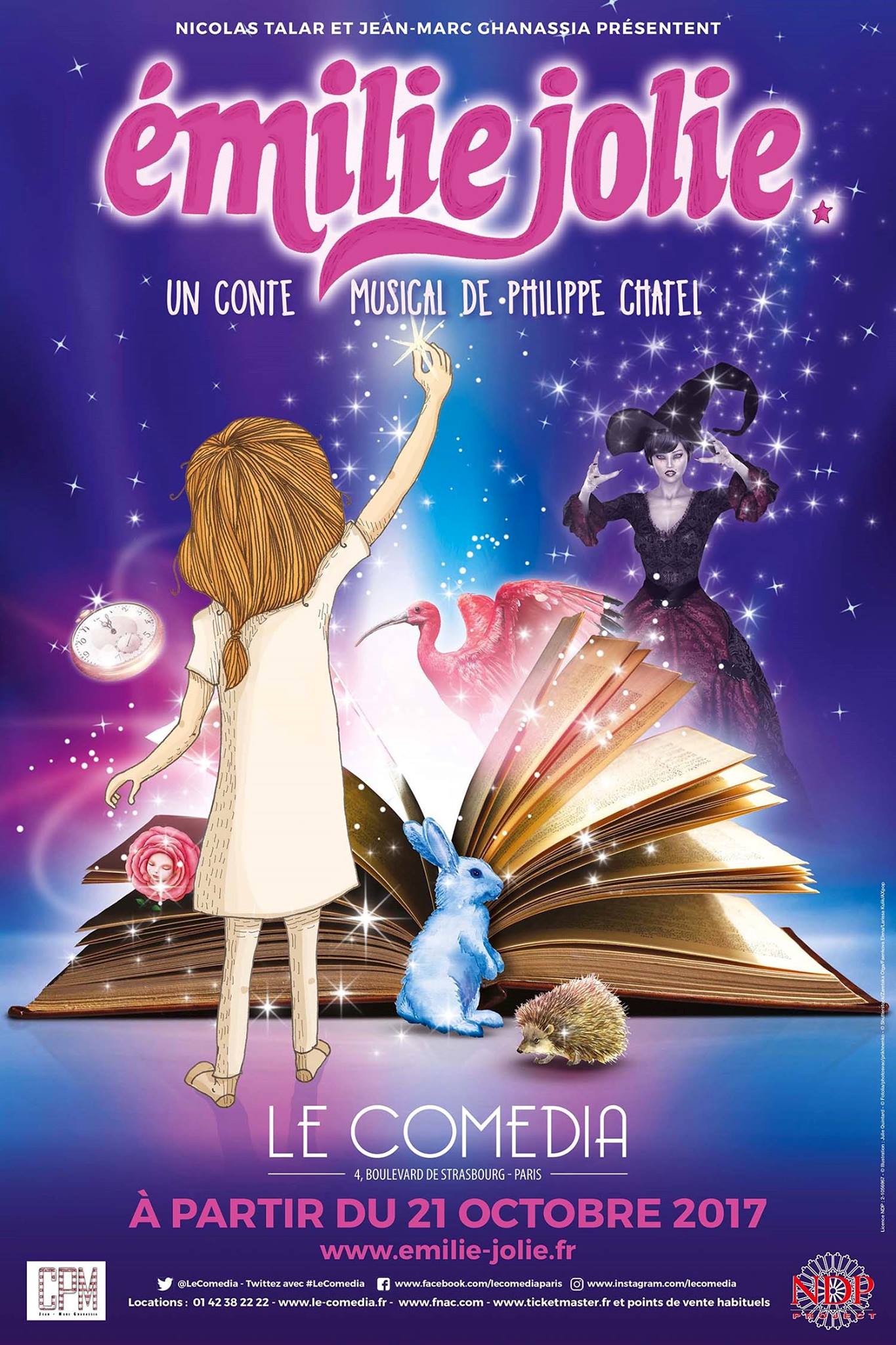Emilie-jolie : meilleure comédie musicale à Paris
