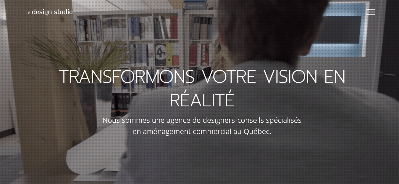 Le Design Studio : aménagement commercial au Québec