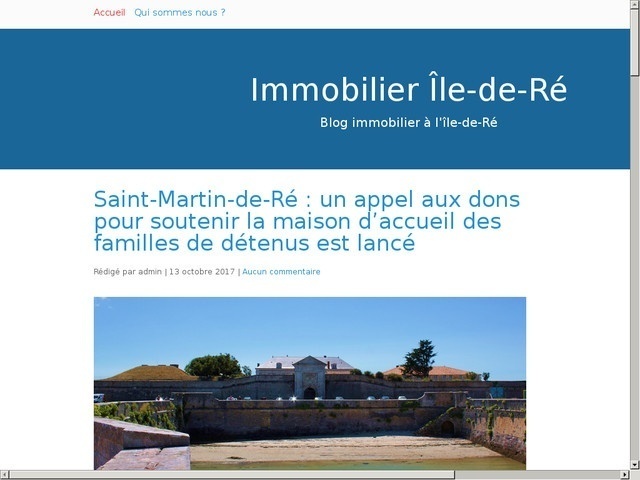 Immobilier île de Ré : pour connaître l'actualité immobilière de l'île