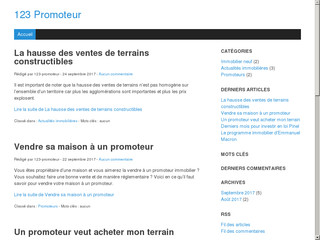 123-promoteur : l’actualité immobilière en continu