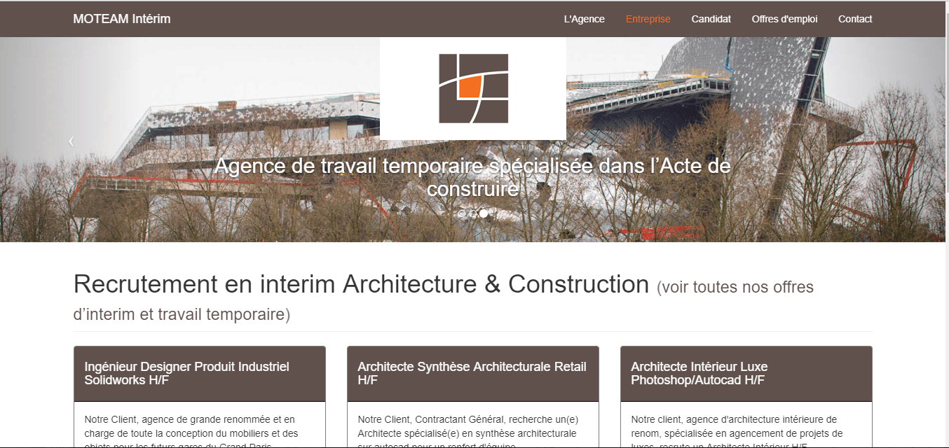 Moteam : entreprise d’offres d’emploi en intérim