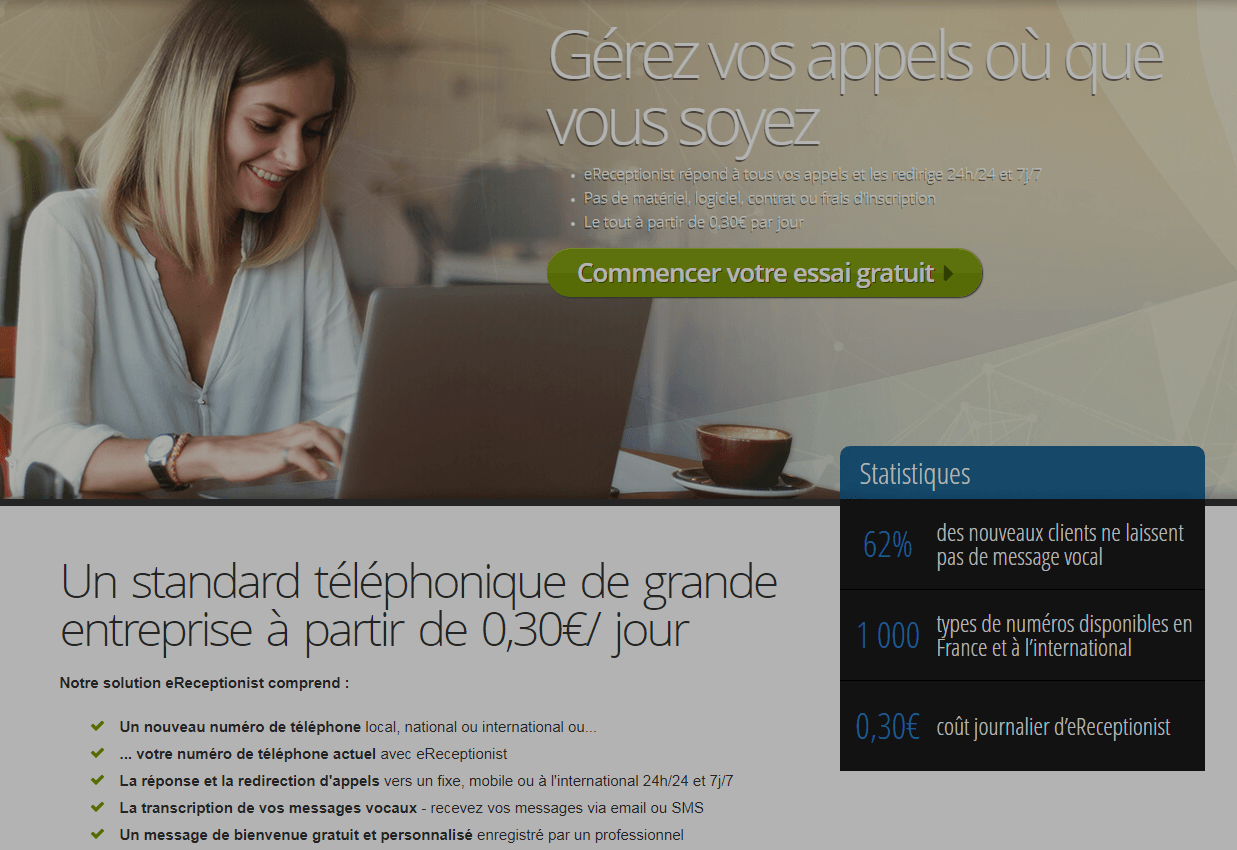 E-receptionist : Découvrez le standard virtuel