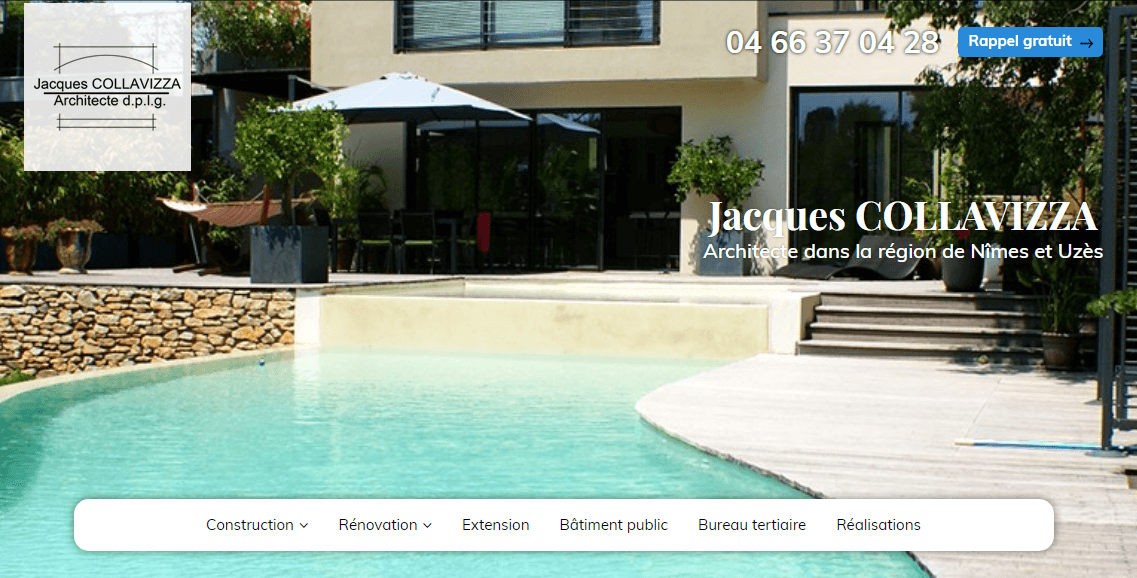 Jacques Collavizza : architecte à Castillon-du-Gard