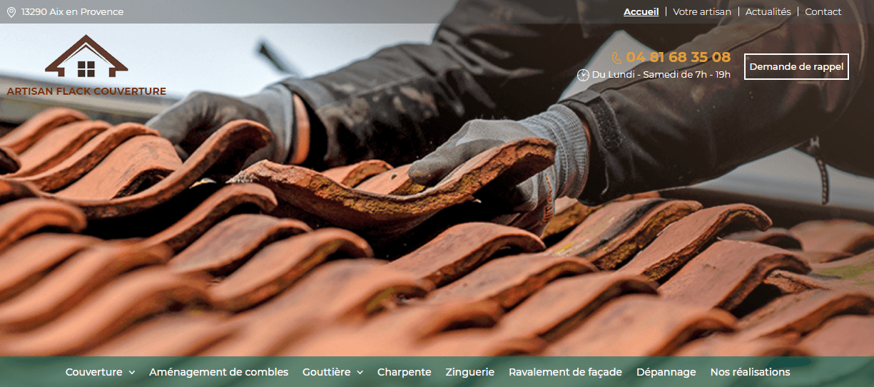 Artisan Falck Couverture : entreprise de couverture et de zinguerie