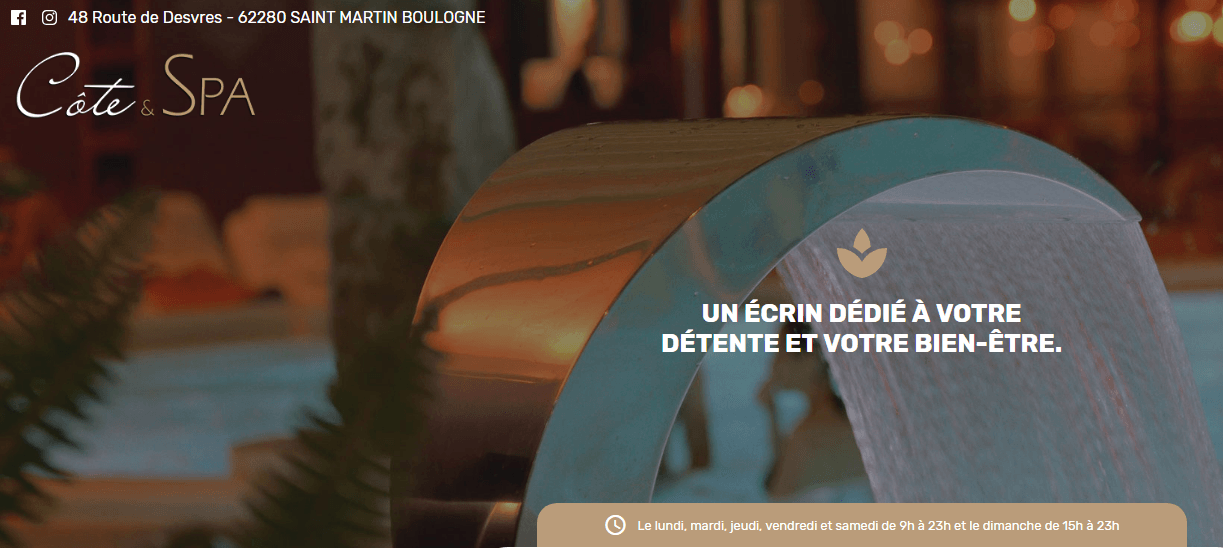 Côté & SPA : Spa à Saint-Martin-Boulogne
