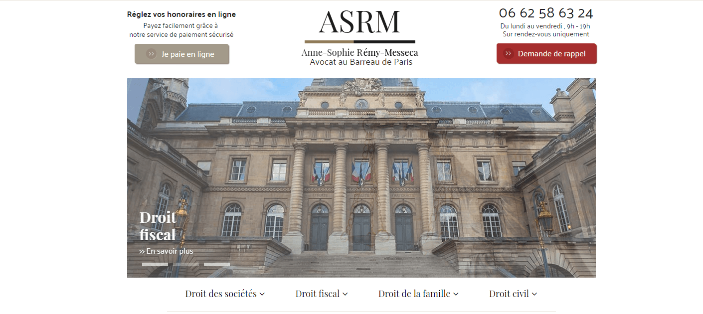 Anne-Sophie Rémy-Messeca : Avocat à Paris 16e