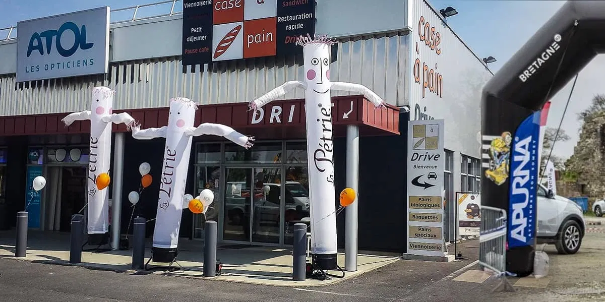 Olizeo : entreprise spécialiste des publicitaires gonflables