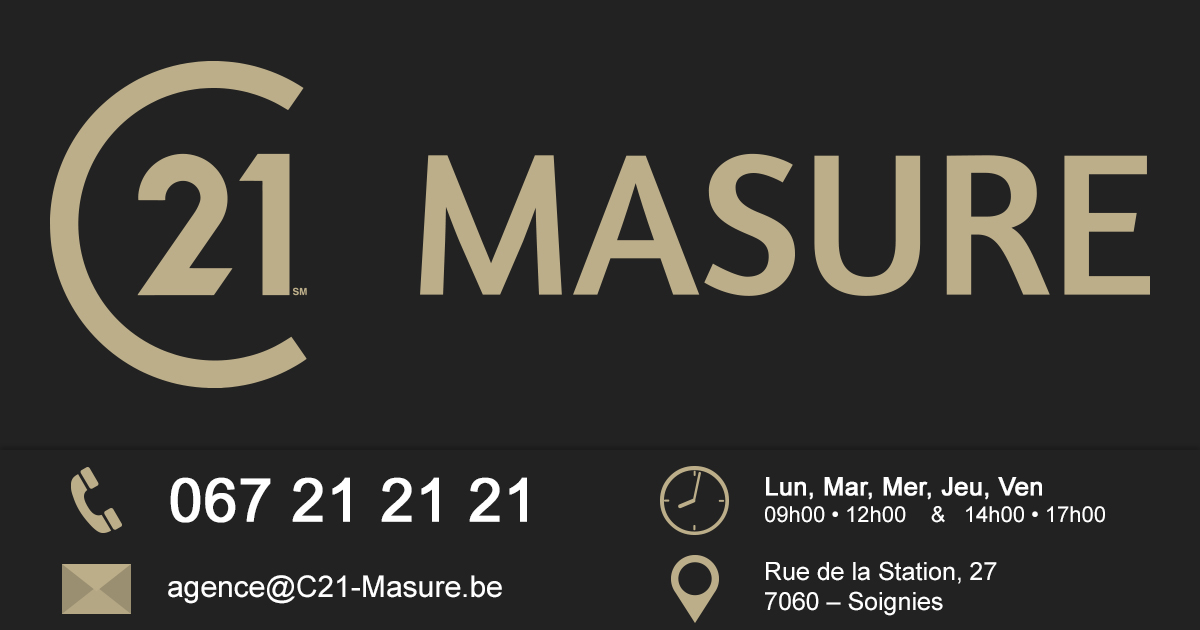 C21-masure : agence immobilière à Soignies