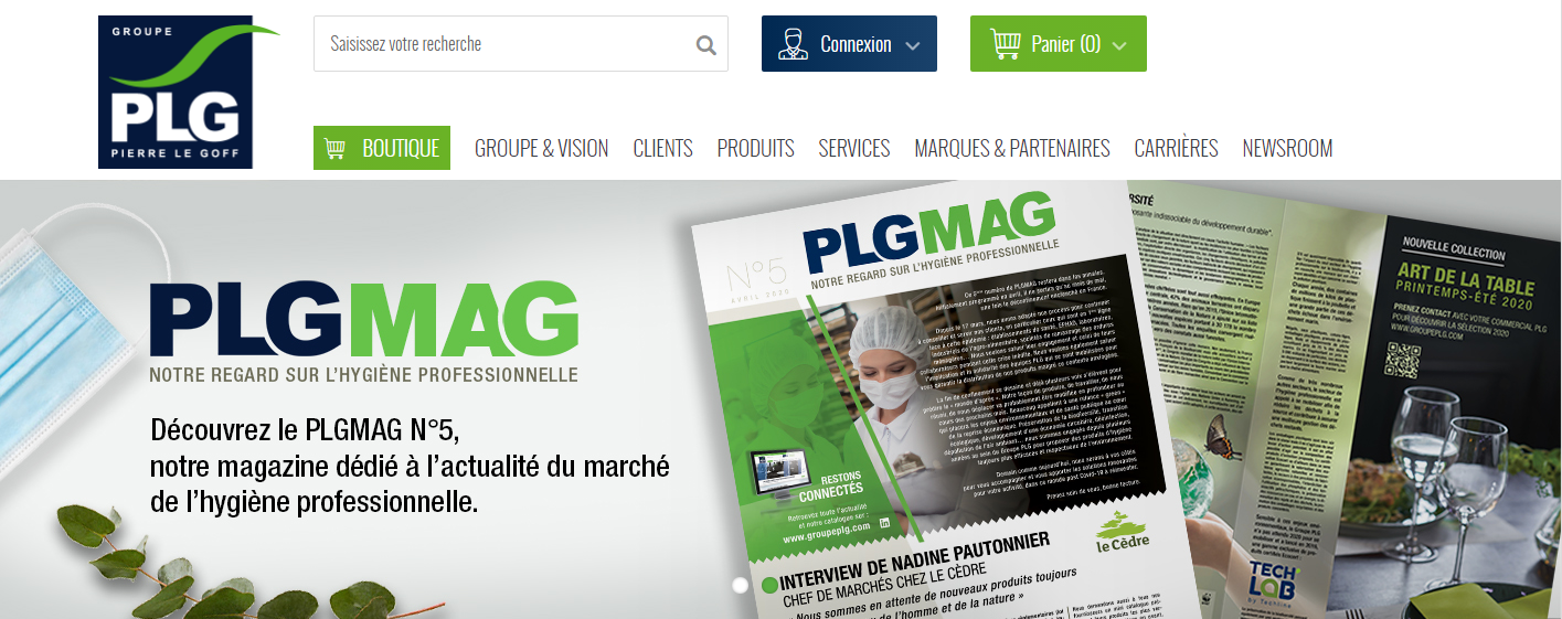 Groupe PLG : spécialiste de l’hygiène professionnelle