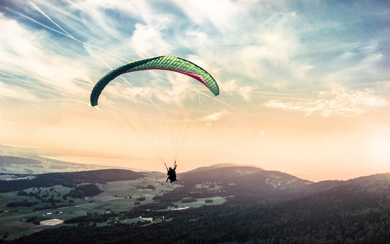 Aéroparapente : vol en parapente en Auvergne