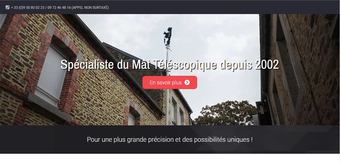 Mats-telescopique : tout savoir sur le mât télescopique en aluminium