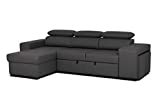Canapé d'angle Convertible Reversible 3 Places ou 4 Places Chaise Longue d'angle Droit ou Gauche
